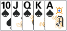 quinte flush royale